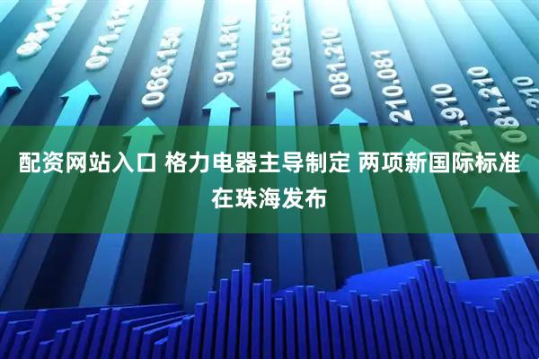 配资网站入口 格力电器主导制定 两项新国际标准在珠海发布