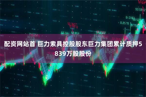 配资网站首 巨力索具控股股东巨力集团累计质押5839万股股份