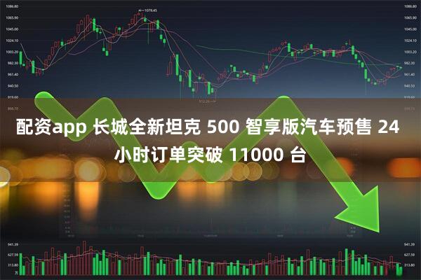 配资app 长城全新坦克 500 智享版汽车预售 24 小时订单突破 11000 台